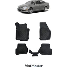 MatMaster Volkswagen Jetta 2005 Model 5d Premium Ekstra Havuzlu Paspas