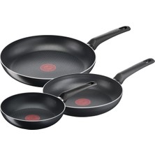 Starseven Simplecook 1x Difüzyon Tabanlı 3'lü Tava Seti - 20/24/28 cm