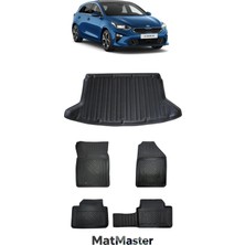 MatMaster Kia Ceed 2019 Model 5d Premium Ekstra Havuzlu Paspas ve Bagaj Havuzu Set