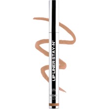 Starseven Sacheu Beauty Lip Liner Stay-N Soyulabilir Uzun Süre Kalıcı Dudak Çizgisi Belirginleştirici 01 Nooh