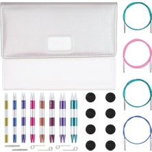 Starseven Knitpro KP42140 Örgü Iğnesi Seti, Alüminyum, Renkli, Çeşitli