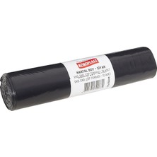 Starseven Ekonomik Endüstriyel Torbası Hantal Siyah 10’lu 100×150 Cm, Kalın & Yırtılmaz, Sızdırmaz, Çift