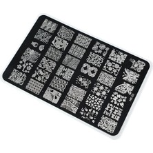 Starseven Nail Stamping Baskı Plakası Büyük Boy Xl HK03