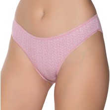 Gümüş 6067 12'li Kadın Likralı Desenli Bikini