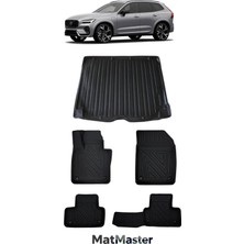 MatMaster Volvo XC60 2022 Model 5d Premium Ekstra Havuzlu Paspas ve Bagaj Havuzu Set