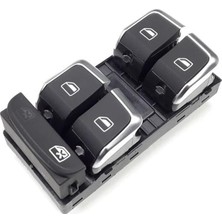 Starseven VASS41 Sol Ön Kapı Dörtlü Cam Düğmesi Krom 8K0959851F Audi A4 2013-2015