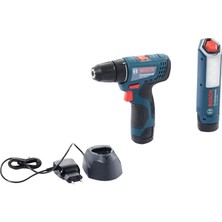 Starseven Professional Gsr 120-LI Akülü Delme/vidalama Makinesi Gli 12V-300 Akülü Şantiye Projektörü 2x