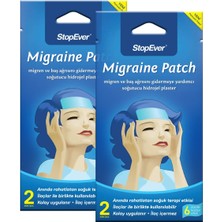 Starseven Stopever Patch – Soğutucu Hidrojel Plaster, 2'li Paket | & Baş Ağrısı Için 6 Saat Etk