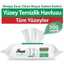 Starseven Sleepy Easy Clean Yüzey Temizlik Havlusu 100 Yaprak x 3 Adet