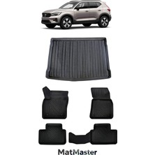 MatMaster Volvo XC40 2022 Model 5d Premium Ekstra Havuzlu Paspas ve Bagaj Havuzu Set
