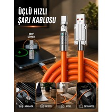 Starseven 3 In 1 Süper Kablosu Silikon Kablosu