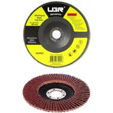 Starseven Ugr Metal Ahşap Flap Di̇sk Zımpara 180 mm 40 Kum