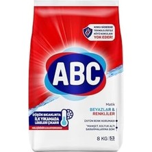 Starseven Abc Deterjan Matik Beyazlar & Renkliler 8 kg