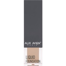 Starseven Alix Avien Güneş SPF35 Nemlendirici Etkili Kremsi Likit Fondöten Liquid Foundation 309 Cas