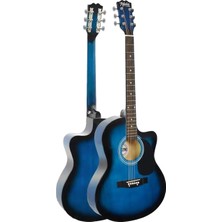 Starseven RG-560BL-AMP Amfili Elektro Akustik Gitar Full Set