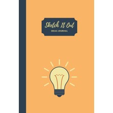 Starseven Sketch It Out: Notepad/sketch Book 6x9", 120 Pages, Blank - Record All Your Great Ideas