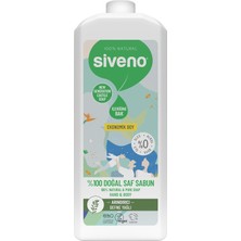 Starseven Siveno Doğal Sıvı Kastil Sabun Defne Yağlı Yoğun Nemlendirici Arındırıcı Bitkisel Vegan 1000 M