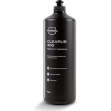 Starseven Nasiol Clearub 305 Araç Orta Çizik Pasta Cila-1 Kg-Boya Koruma Parlatma Wax, Detailing, Gü