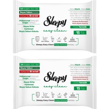 Starseven Sleepy Easy Clean Yüzey Temizlik Havlusu&mendili Seyahat Boy 12X2X15 (360 Yaprak)