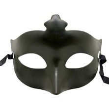 Uravas Store Haki Yeşil Renk Masquerade Kostüm Partisi Venedik Balo Maskesi (5047)