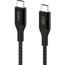 Starseven Belkin Boostcharge - Kablosu, Kablosu, 240 W Power Delivery, Usb-If Ser