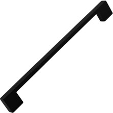 Starseven Dar Köprü (192 mm - 19.2 Cm) Siyah Metal Mobilya Mutfak Çekmece Dolap Dolabı Kulbu Kulpu Kulpları