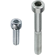 Starseven Katar M10X80 DIN912 Imbus Cıvata 8.8 Beyaz 3 Lü Paket