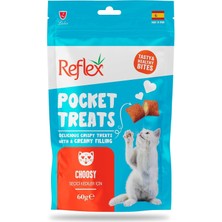 Starseven Pocket Treats Tavuklu Seçici Kediler Için Ödül 60 gr