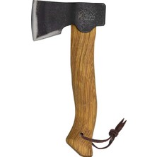 Starseven Prandi Segurin Tipi Kısa Balta Hikori Ceviz Ağacı Saplı 28CM 400GR