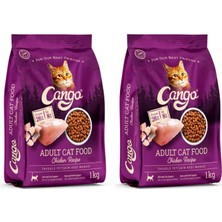 Starseven Cango Yetişkin Tavuk Etli 1 kg 2 Li