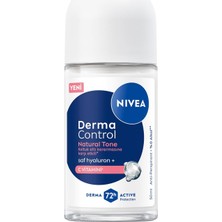 Starseven Nivea Kadın Roll On Deodorant Derma Control Tone 50 Ml, Koltuk Altı Kararmasına Karşı Etkil