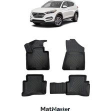MatMaster Hyundai Tucson 2015 Model 5d Premium Ekstra Havuzlu Paspas