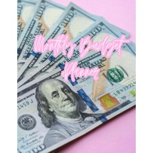 Starseven Monthly Budget Planner: Monthly Finance Organizer With Bonus Savings Challenge Included