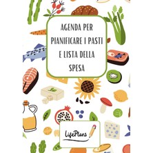 Starseven Lifeplans Agenda Per Pianificare I Pasti E Lista Della Spesa - 52 Settimane – Pianificatore Di Menù