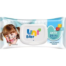 Starseven Uni Baby Aktif Islak Mendil 72 Yaprak