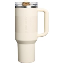 Starseven The Quencher Protour Flip Straw Tumbler 1.18L / 40OZ Unisex Bej Suluk 10-12486-099