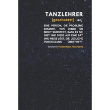Starseven Tanzlehrer Geschätzt: Notizbuch Inkl. To Do Liste | Das Perfekte Geschenk Für Männer, Die Anderen T