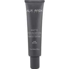 Starseven Alix Avien Uzun Süre Kalıcı Doğal Mat Bitişli E Vitamini Içeren Mat Fondöten - Matte Foundation 408