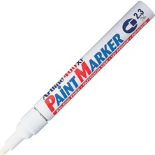 Starseven Markalama Kalemi Markör Kalıcı Işaretleyici Marker Beyaz Kalem Metal Plastik Cam Ahşap Yüzey