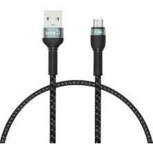 Starseven Zore Shira Micro USB Kablo 30CM Siyah
