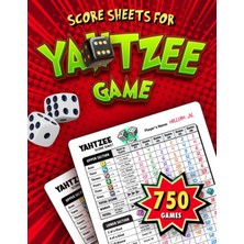 Starseven Independently Published Score Sheets For Yatzee Game: Scorebook With 130 Large Scor