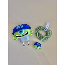 Starseven Psr Aksesuar (5832) Aleti Kılıfı & Kablo Set – 18W/20W | Figürlü Adaptö