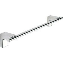 Starseven Lavabo Banyo Mutfak Aparat Standı Bez Havlu Askısı Uzun Havluluk Vidalı Krom Paslanmaz Metal