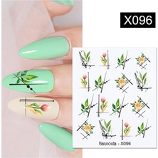 Starseven Tırnakmania Su Transferli Nail Sticker X096 (52340-16) 3937