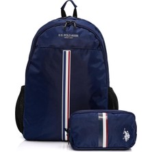 Starseven U.s. Assn. U.s. Polo. Assn. Unisex Okul Çanta Seti PLSET25045,LACIVERT Tek Ebat