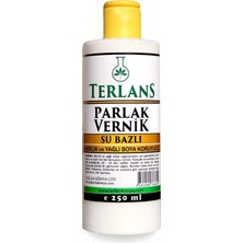 Starseven Terlans Su Bazlı Parlak Vernik 250 ml Akrilik Yağlı Boya