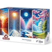 Starseven Puzzle Mevsim Kapıları 1000 Parça Puzzle
