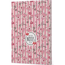 Uravas Store Kahve 8 - Yan Boyamalı Çizgili Defter