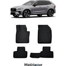 MatMaster Volvo XC60 2021 Model 5d Premium Ekstra Havuzlu Paspas
