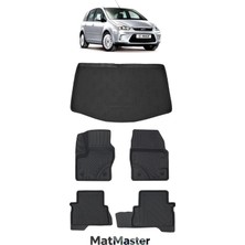 MatMaster Ford C-Max 2010 Model 5d Premium Ekstra Havuzlu Paspas ve Bagaj Havuzu Set